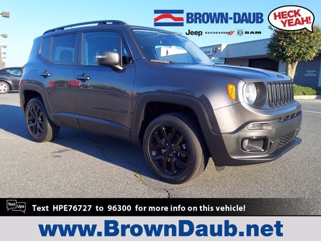 2017 Jeep Renegade Altitude