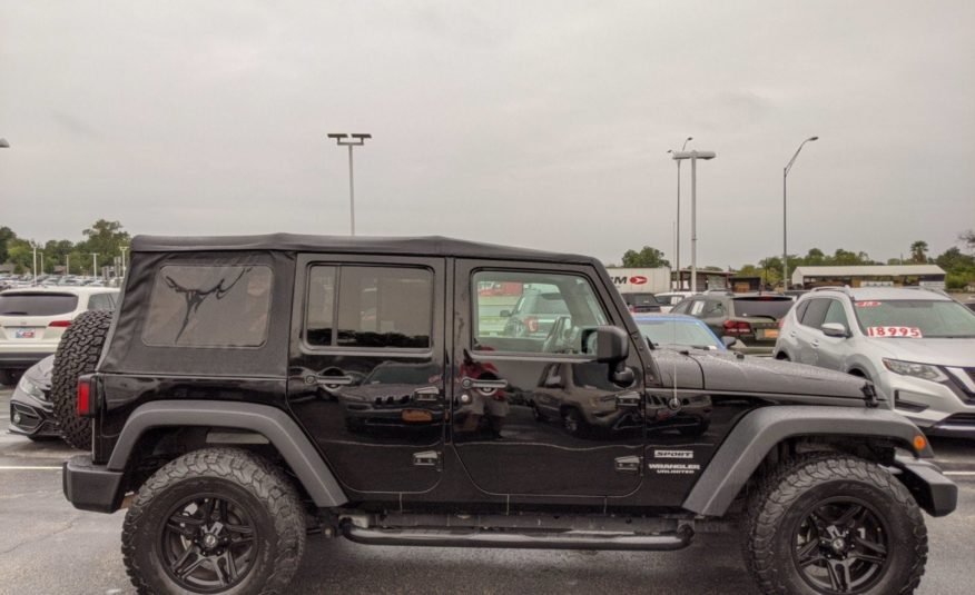 2017 Jeep Wrangler Unlimited Sport